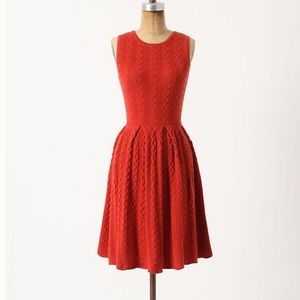 Anthropologie Far Away Close Sweater Dress